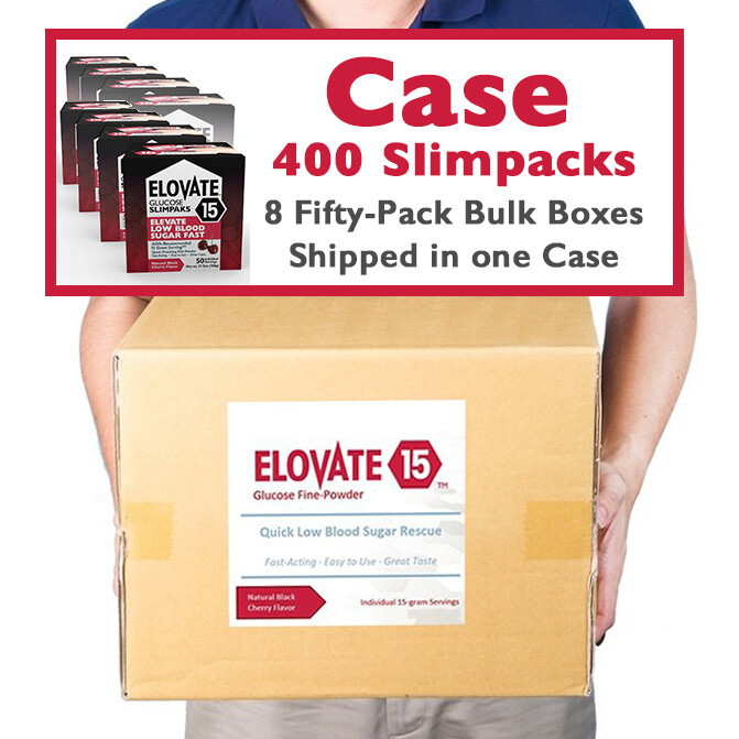 Case of 400 Slimpaks (8 Fifty-Pack Bulk Boxes)