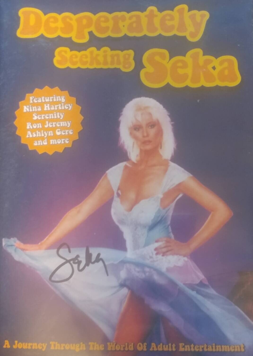 Desperately Seeking Seka - DVD - SIGNED