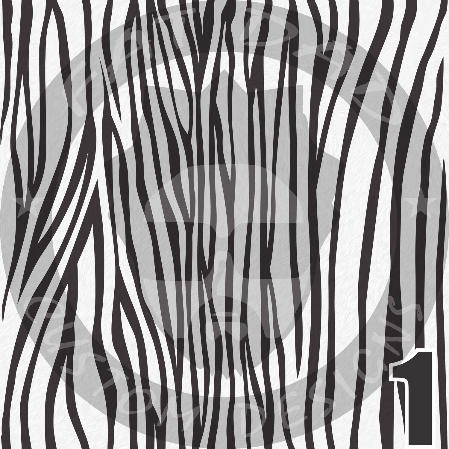 Animal Print Theme Printed Adhesive Craft Vinyl