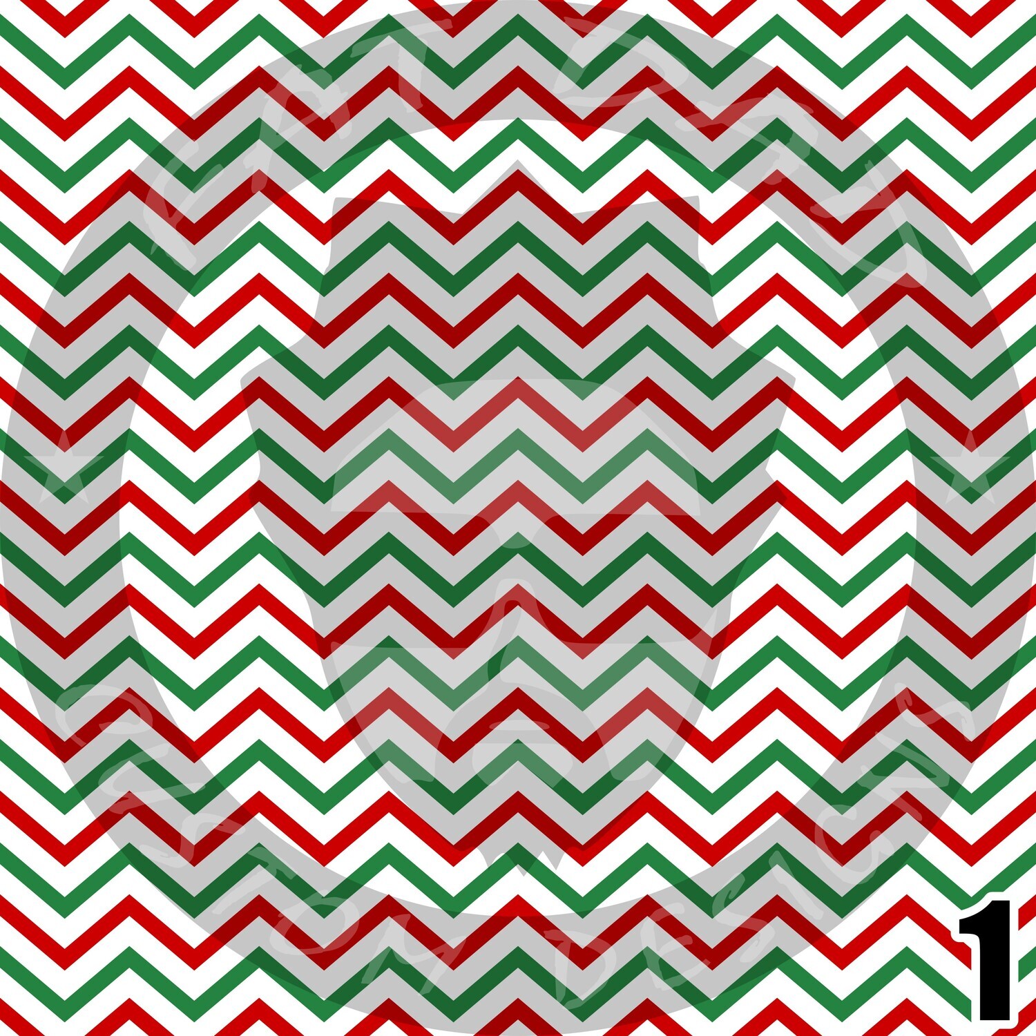 Christmas Themed Printed Heat Transfer Vinyl