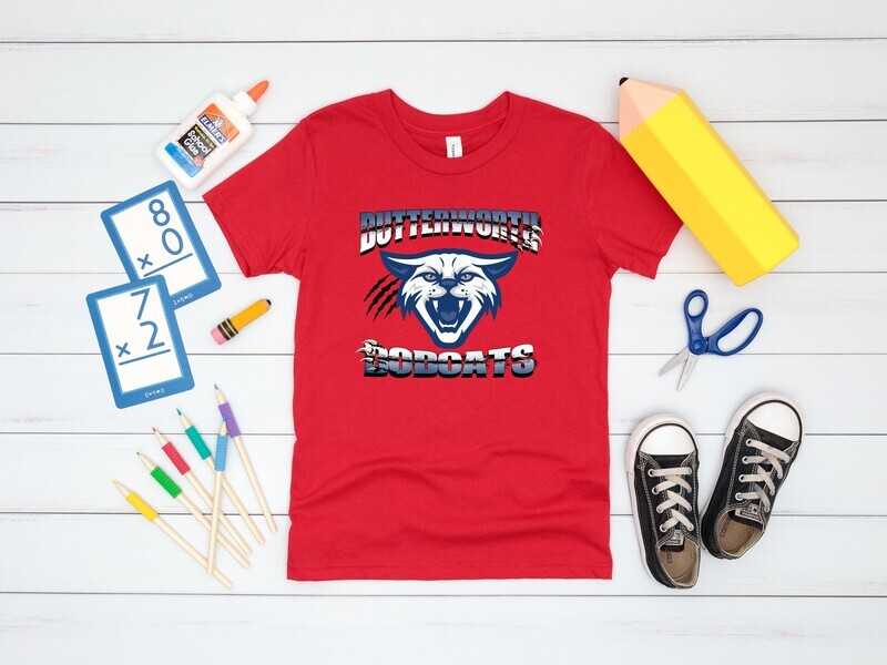 Butterworth Bobcat Logo T-shirt