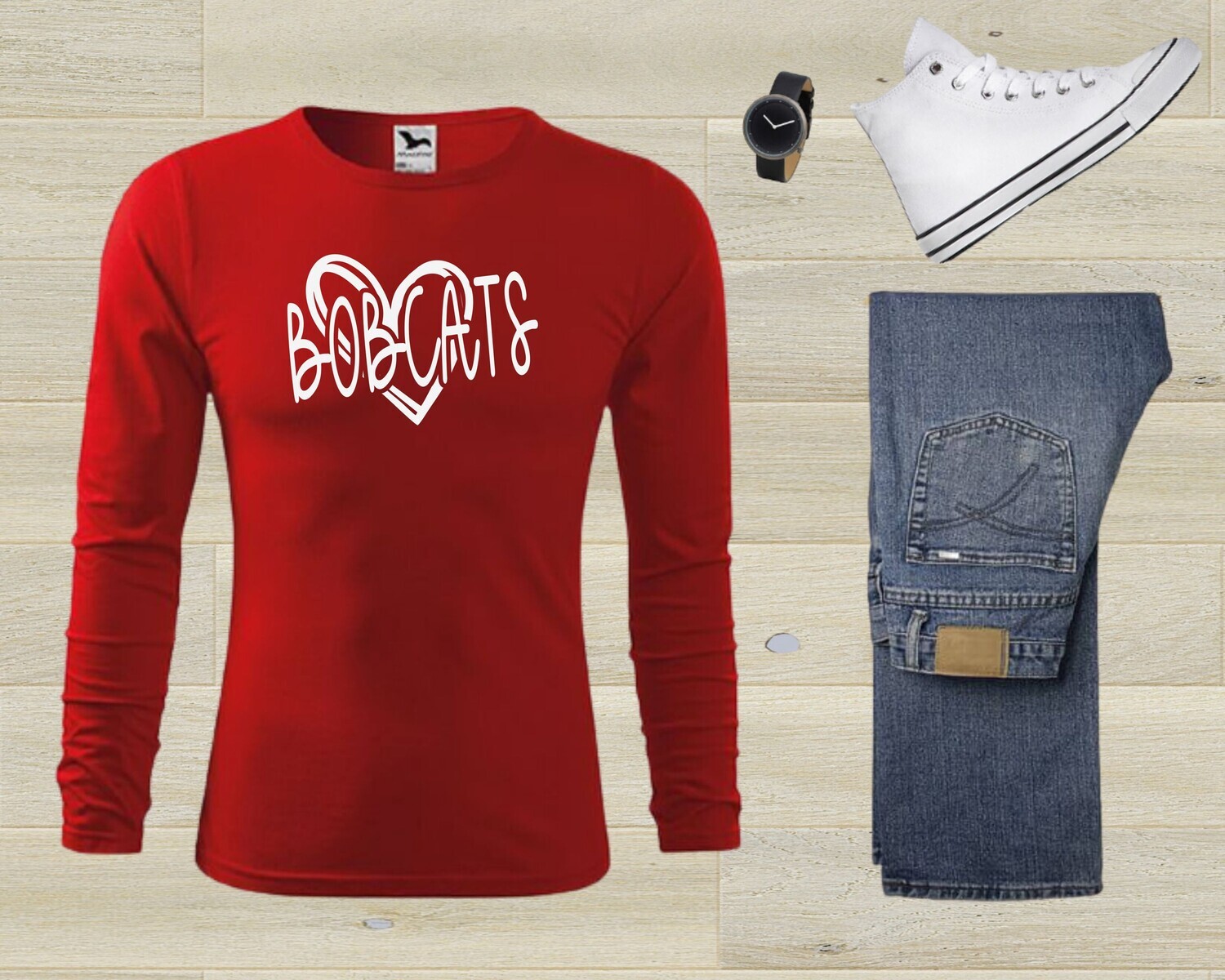 Butterworth Heart Long Sleeve T-shirt