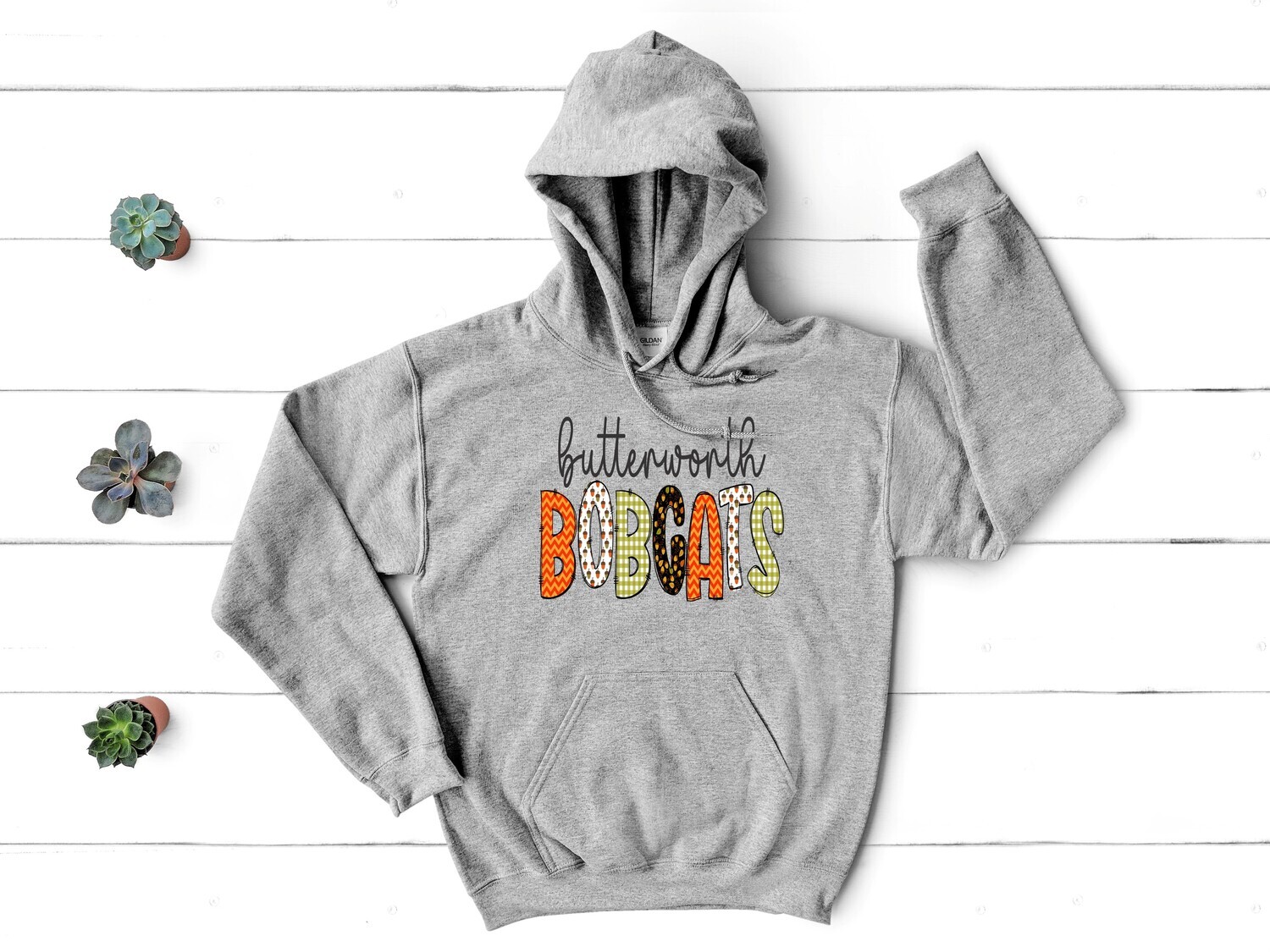 Butterworth Bobcat Fall Hoodie