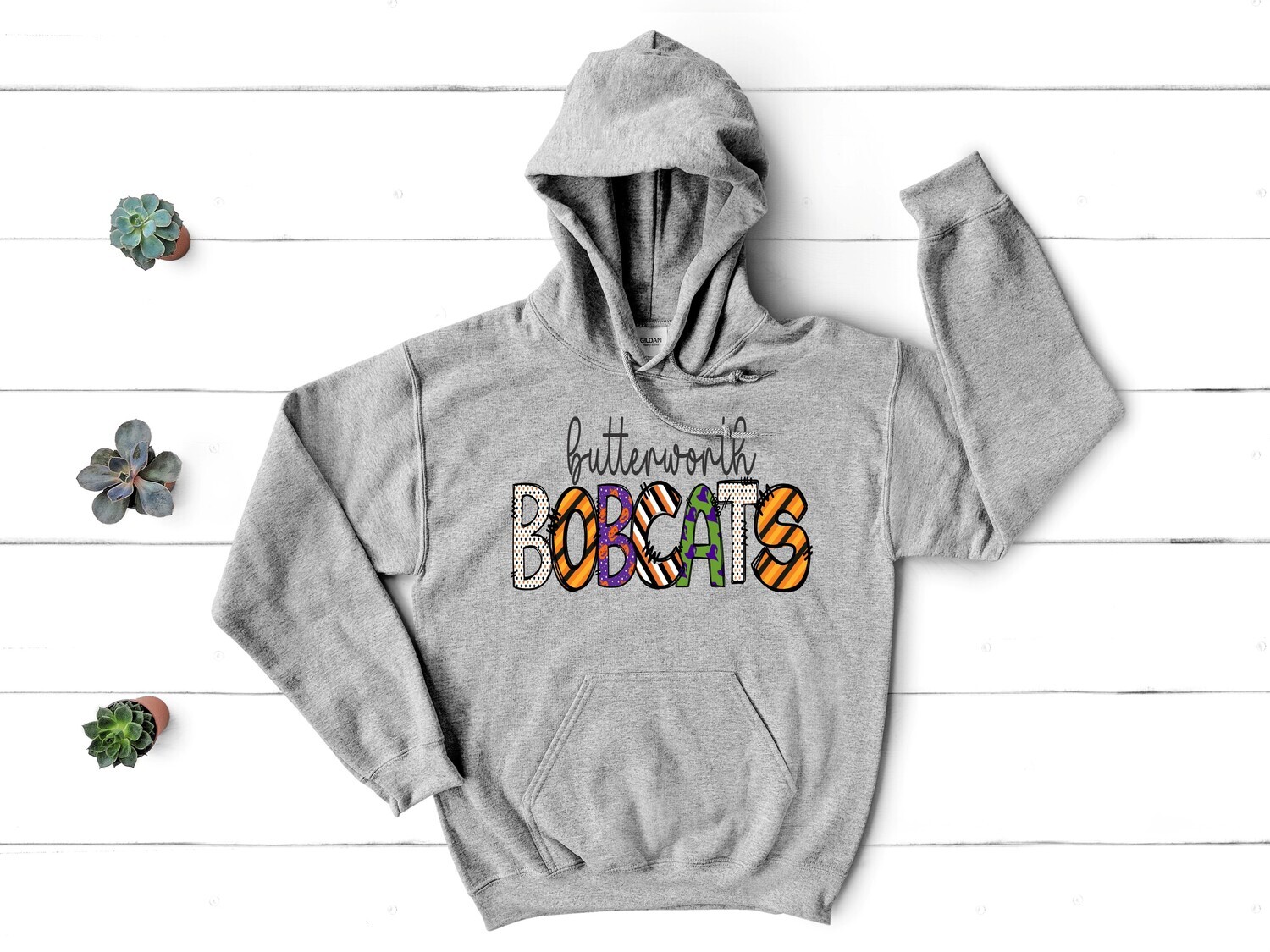 Butterworth Bobcat Halloween Hoodie