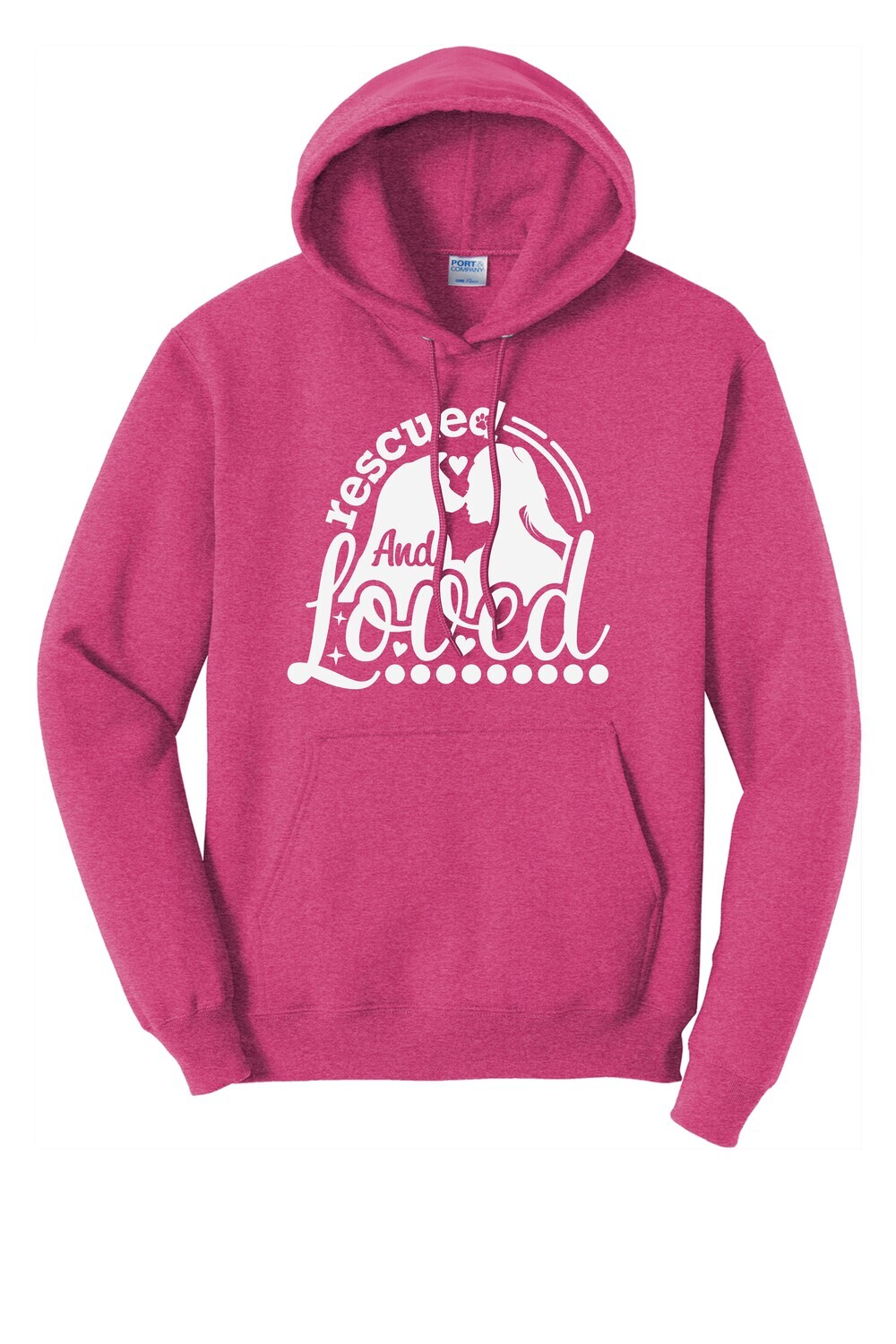 Rescued and loved Core Fleece Hoodie