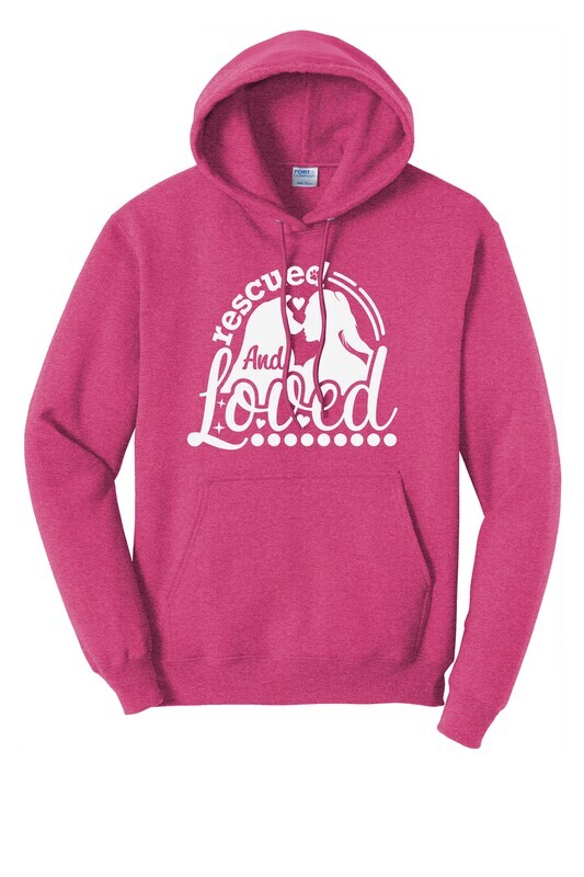 Rescued and loved Core Fleece Hoodie