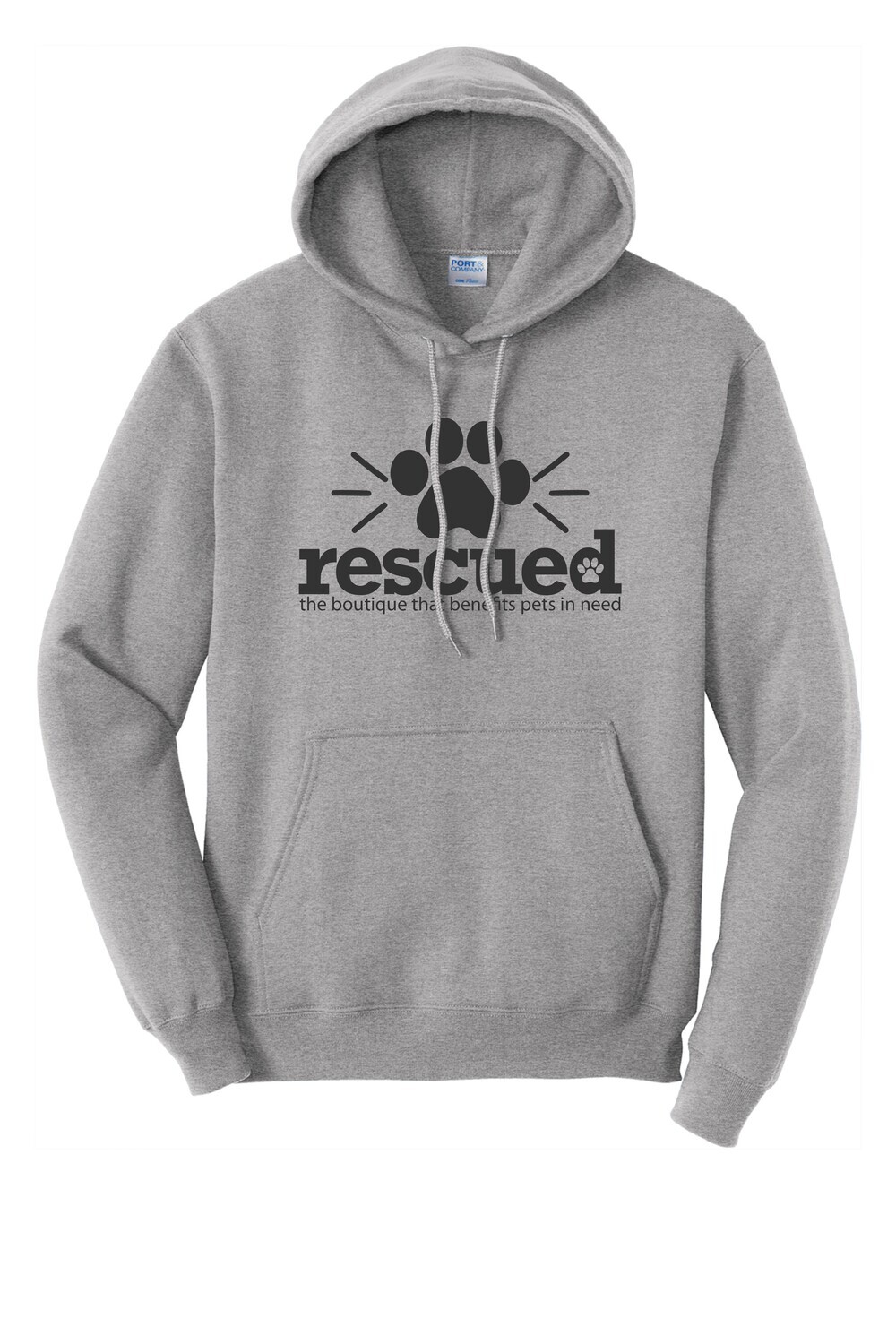 Rescued Paw Fleece Hoodie