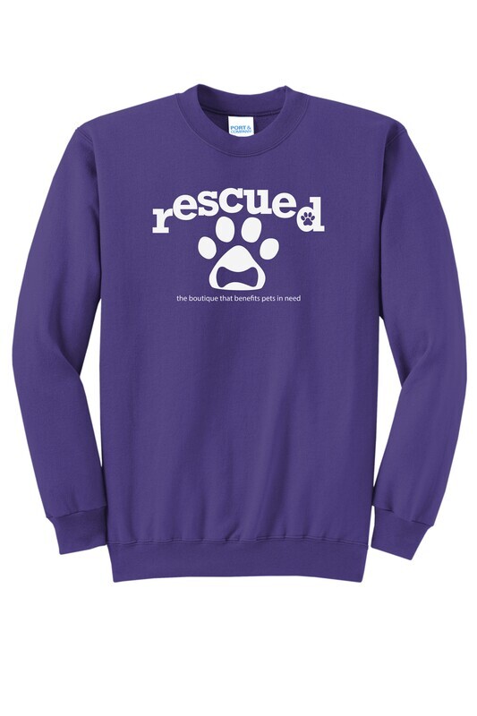 Arched Rescued Crewneck Sweatshirt