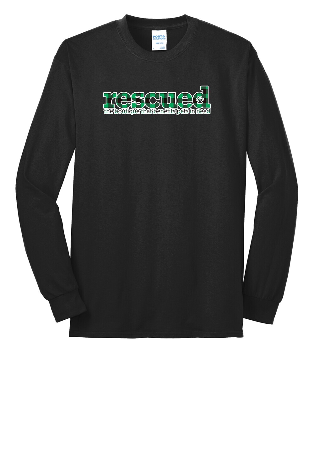 Rescued Plaid 2  Long Sleeve T-shirt