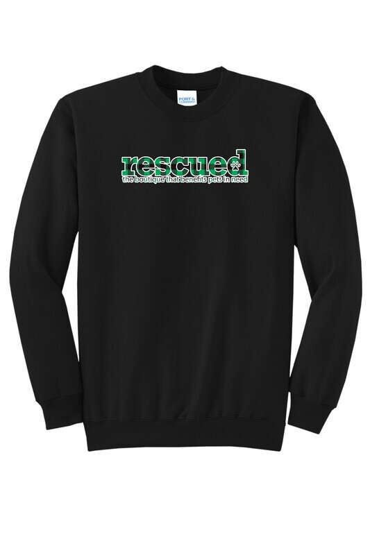 Rescued  Plaid 2 Crewneck Sweatshirt