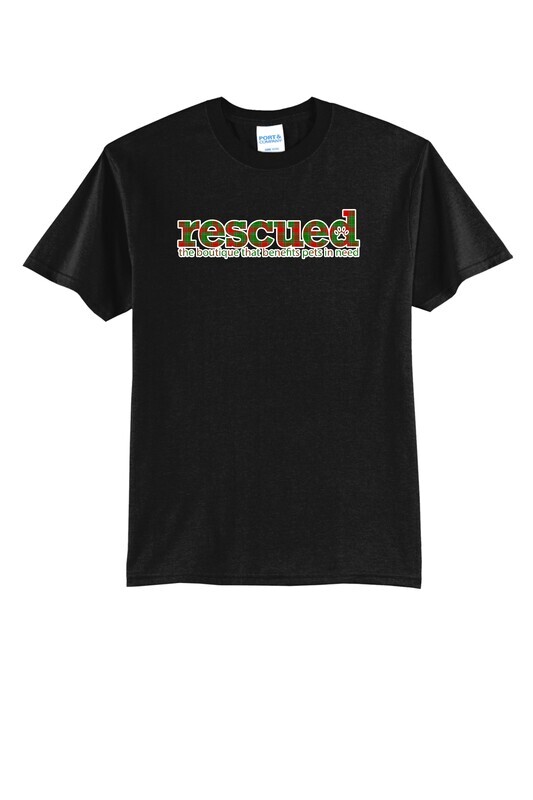 Rescued Plaid 1 Bella T-Shirt