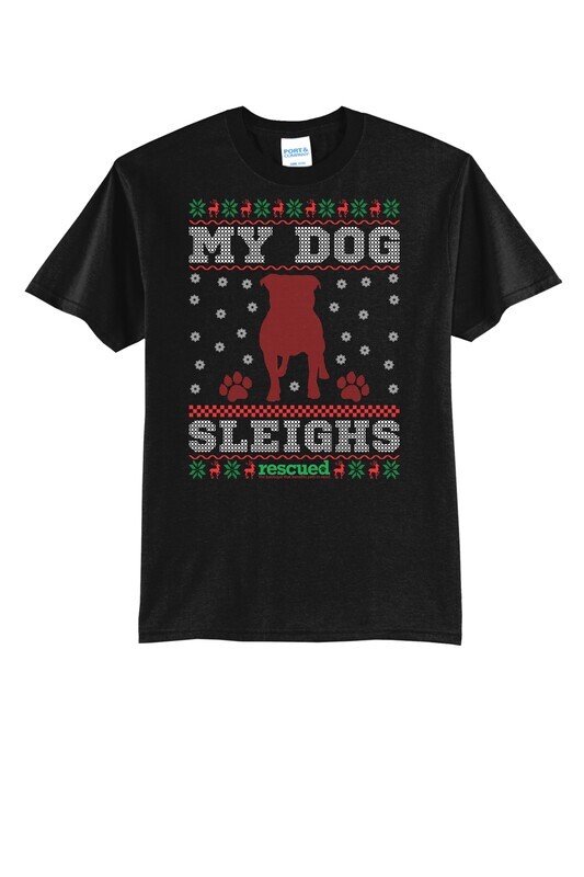 Rescued My Dog Sleighs Bella T-Shirt