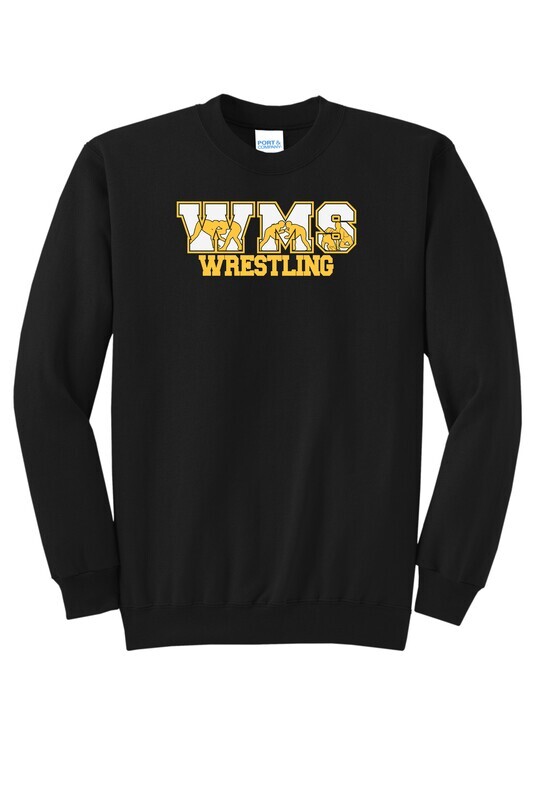 WMS Wrestling Core Fleece Crewneck Sweatshirt
