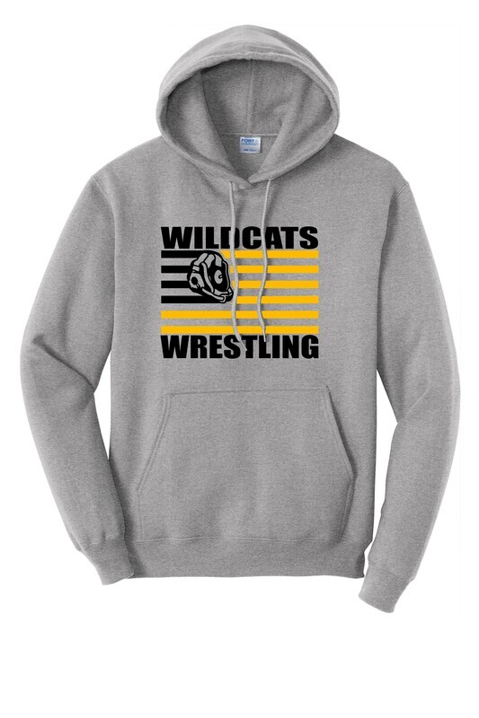 Wrestling Flag Core Fleece Pullover Hooded Sweatshirt