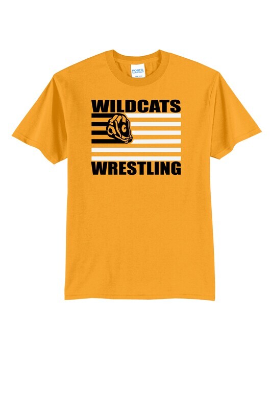 Wilson Wrestling Flag Blend Tee