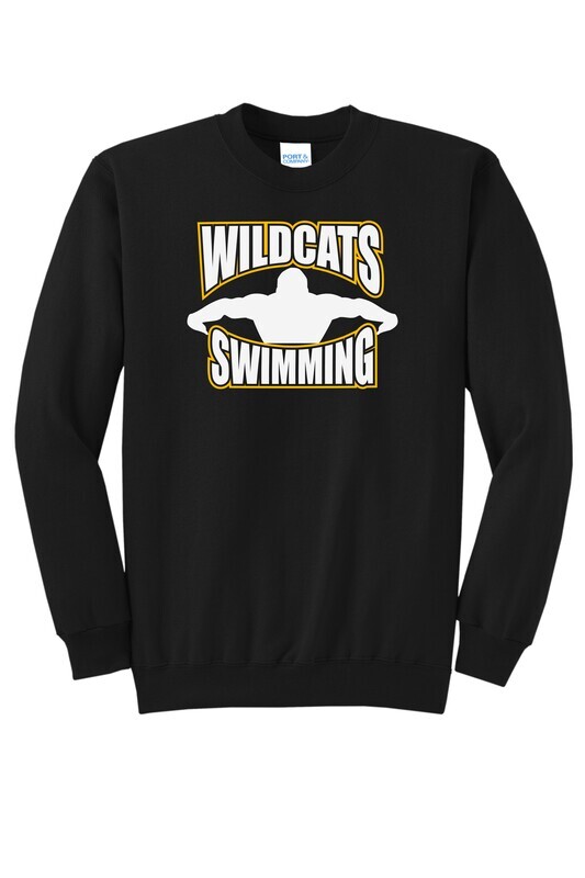 Wilson Swimming Logo Core Fleece Crewneck Sweatshirt