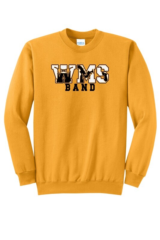 WMS Band Core Fleece Crewneck Sweatshirt