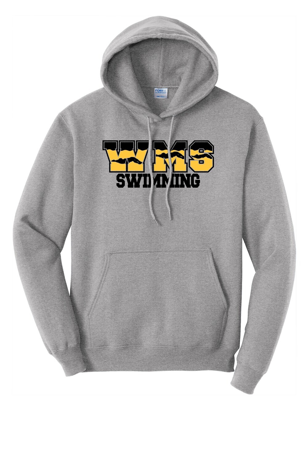 WMS Swimming Core Fleece Pullover Hooded Sweatshirt