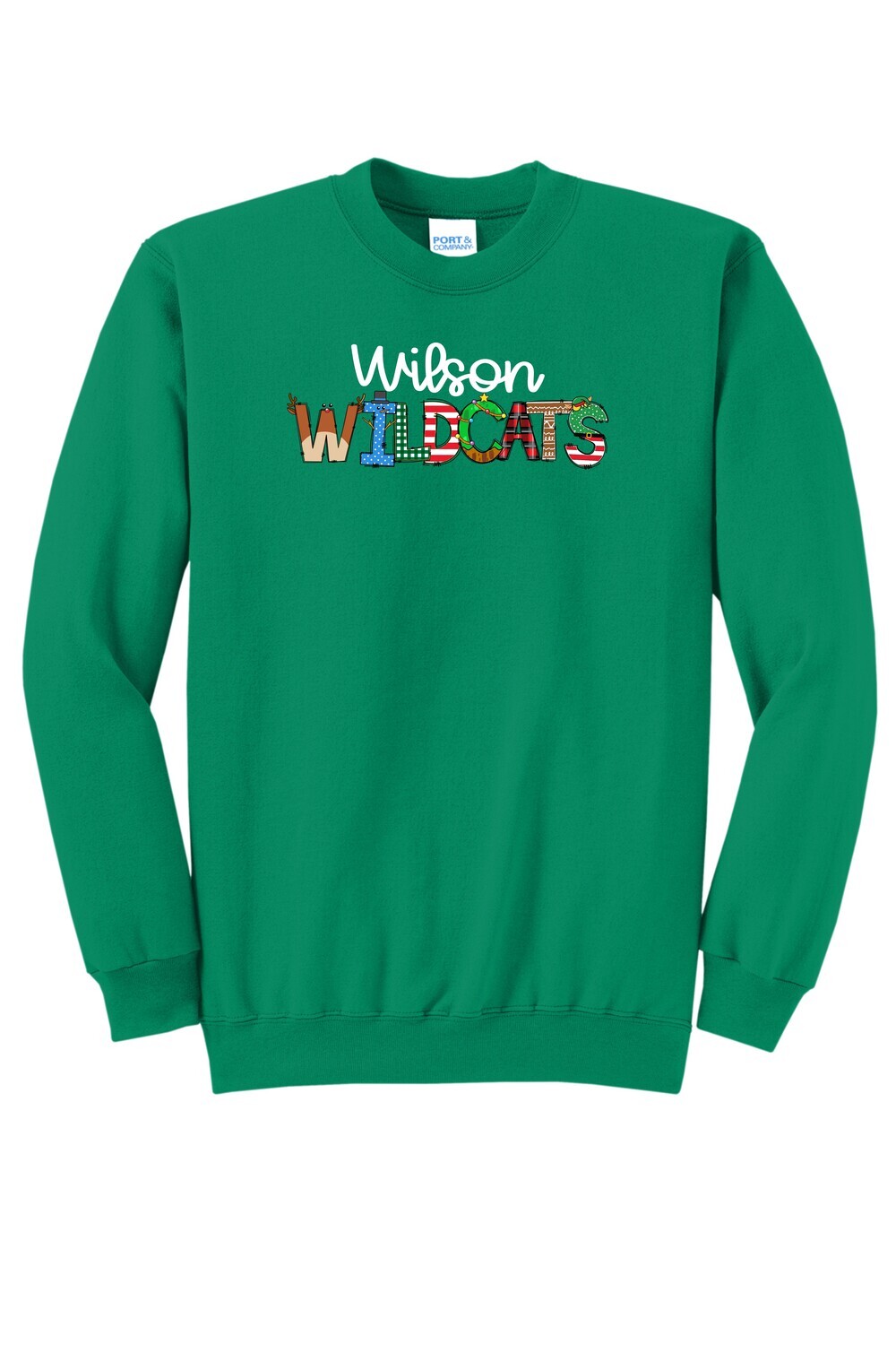 Wilson Holiday Icons Core Fleece Crewneck Sweatshirt