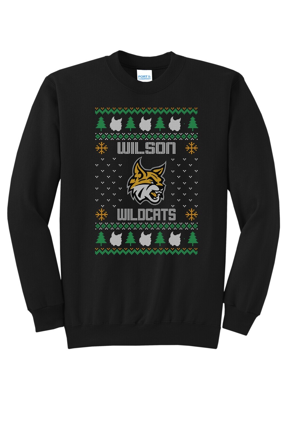 Wilson &quot;Ugly Sweater&quot; Core Fleece Crewneck Sweatshirt