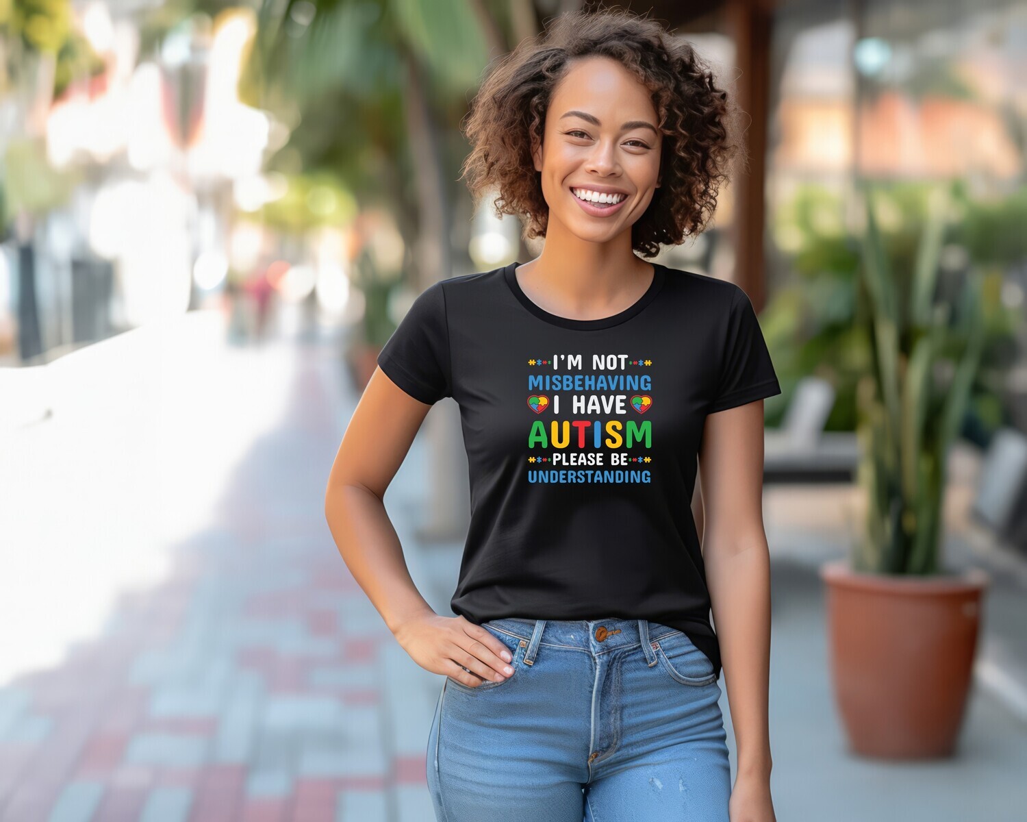 I&#39;m Not Misbehaving Autism Awareness Shirt