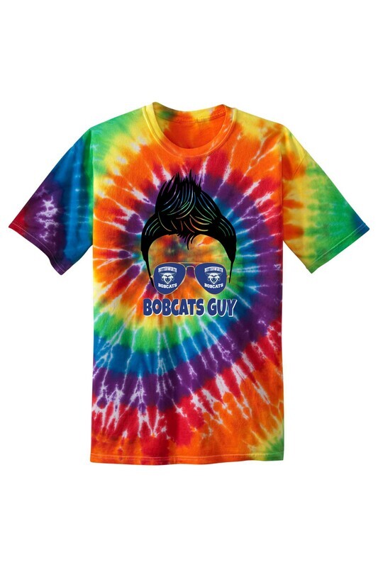 Butterworth Bobcats Mohawk Rainbow Tie Dye T-shirt