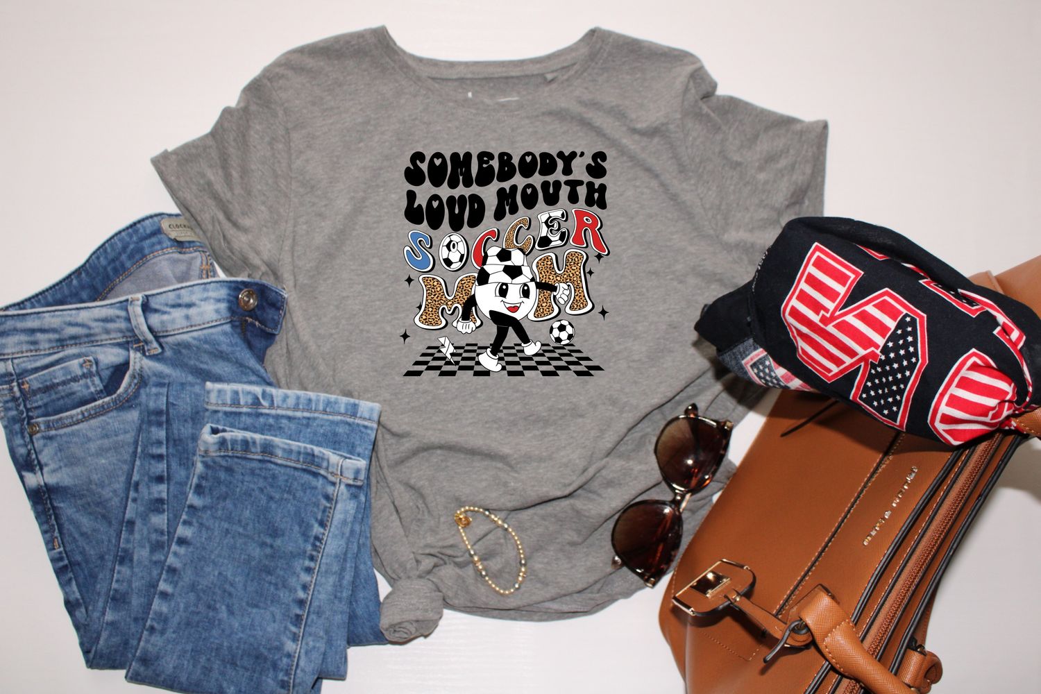 Somebody&#39;s Loud Mouth Soccer Mom Shirt