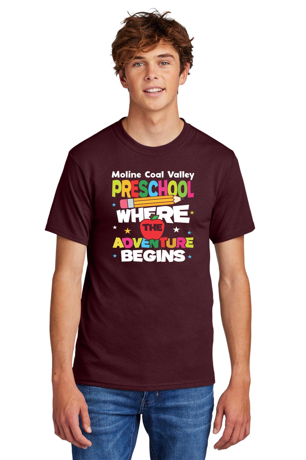MCV Preschool Where The Adventure Begins Color T-Shirt