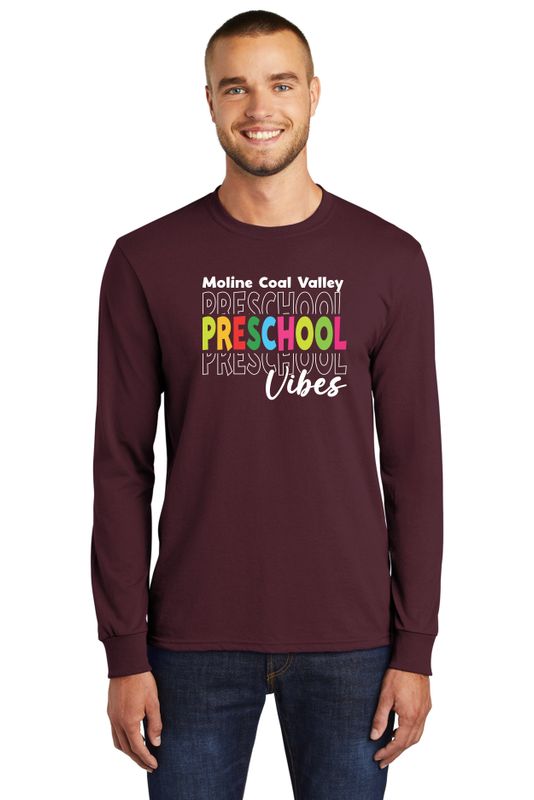 MCV Preschool Vibes Color Long Sleeve T-shirt