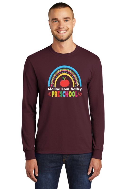 MCV Preschool Rainbow Color Long Sleeve T-shirt