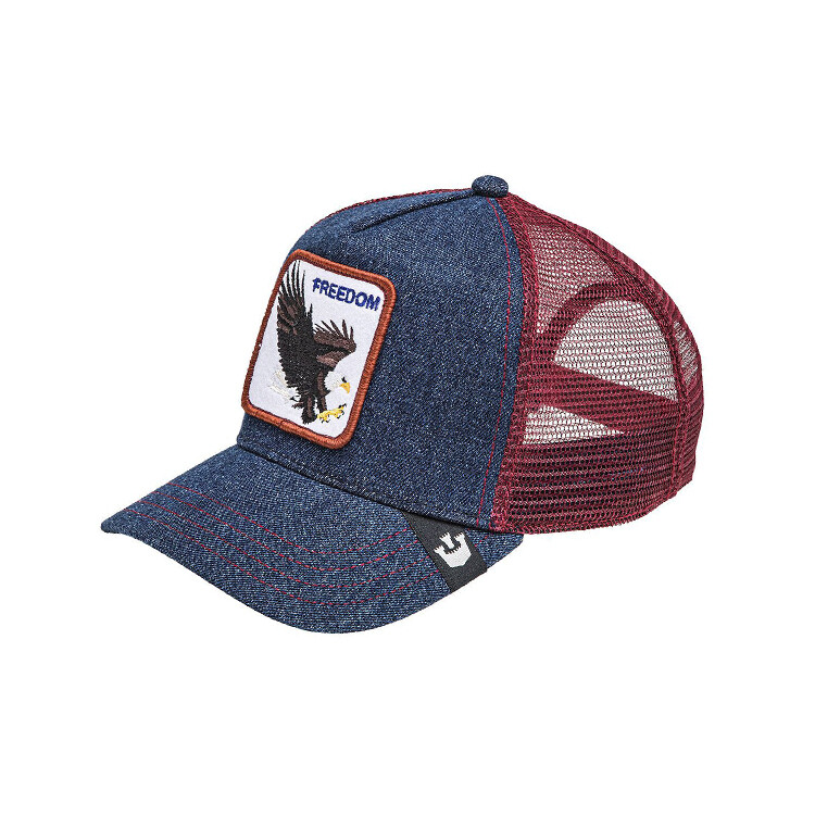 Freedom Denim Navy Red