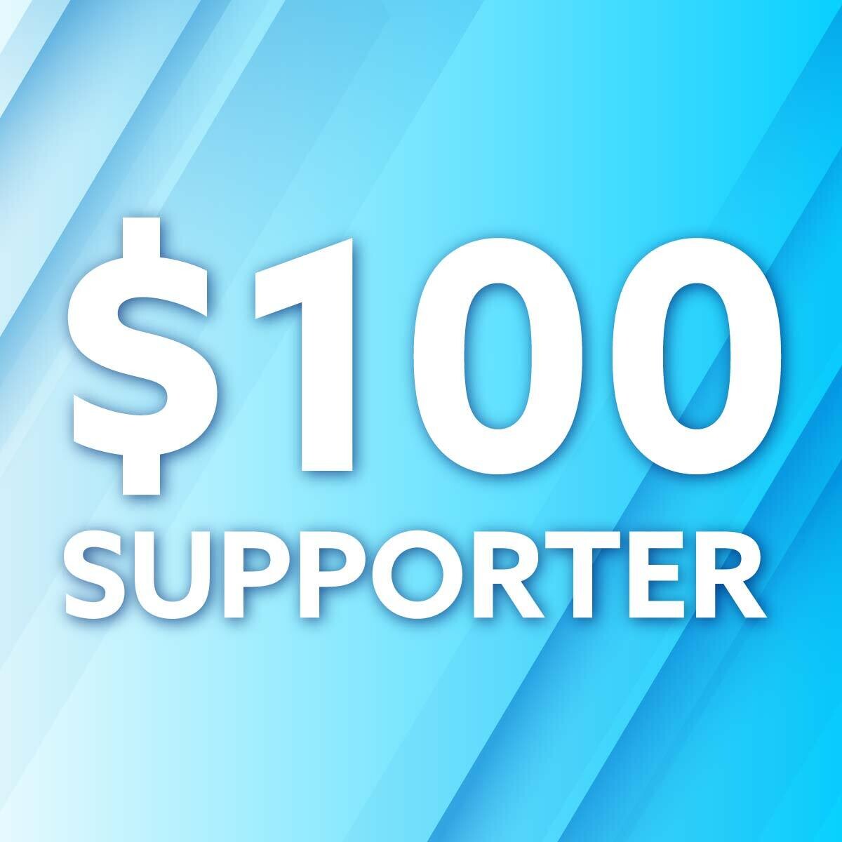 $100 Supporter