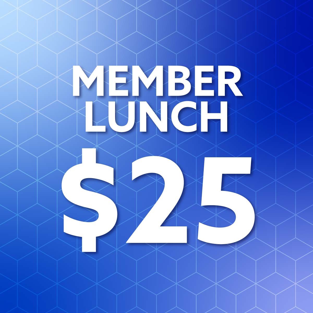 Member Only Lunch $25 - May 14th Phil McGrane