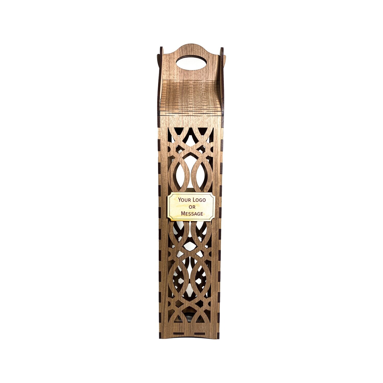 Personalized wine carrier case box