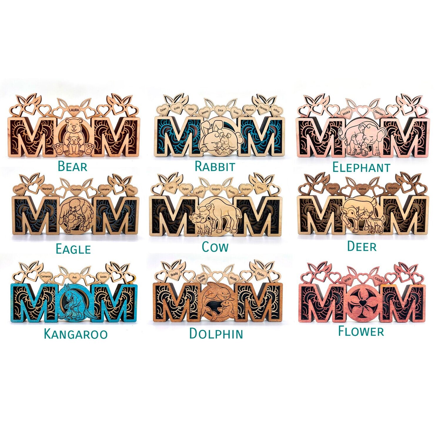 Personalized Mom Stand