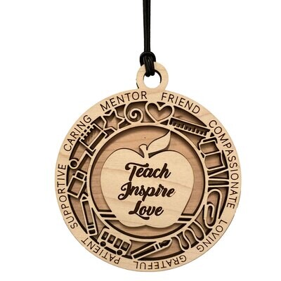 Teacher Appreciation Car Charms / Decorations