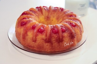 PINEAPPLE EXPRESS UPSIDE-DOWN BUNDT CAKE