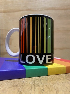 Taza para café Love is Love