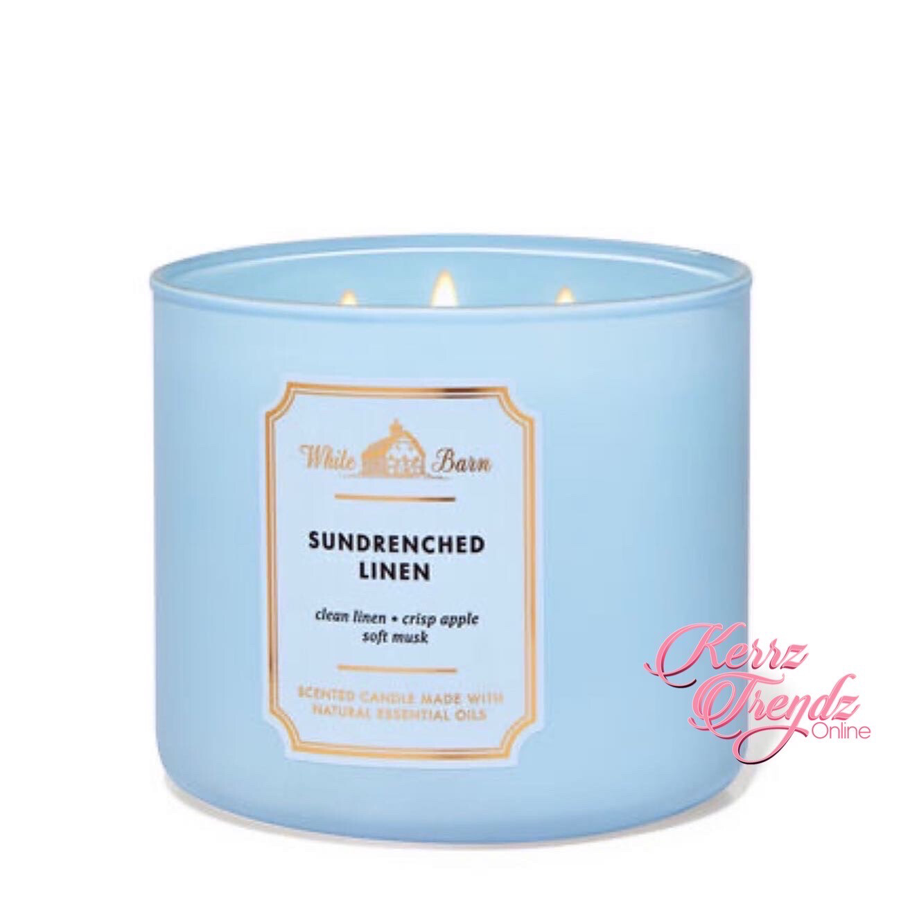 SUNDRENCHED Linen 3-Wick Candle