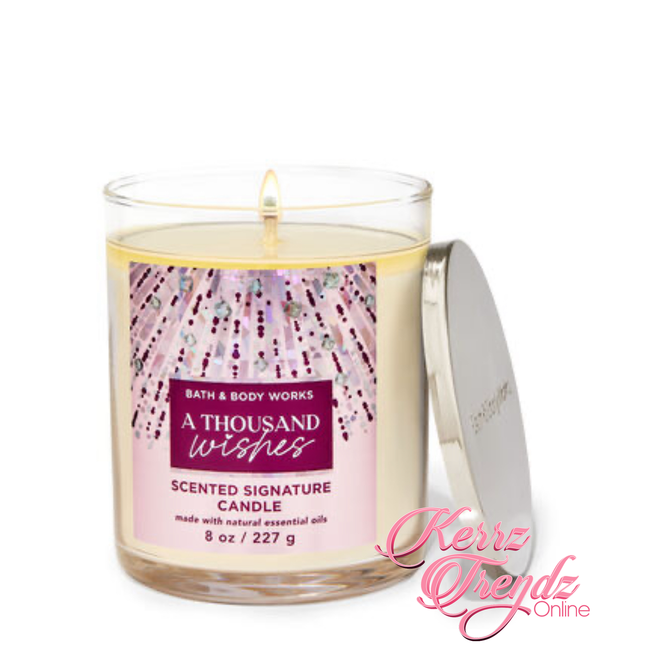 8oz Signature A Thousand Wishes Single Wick Candle