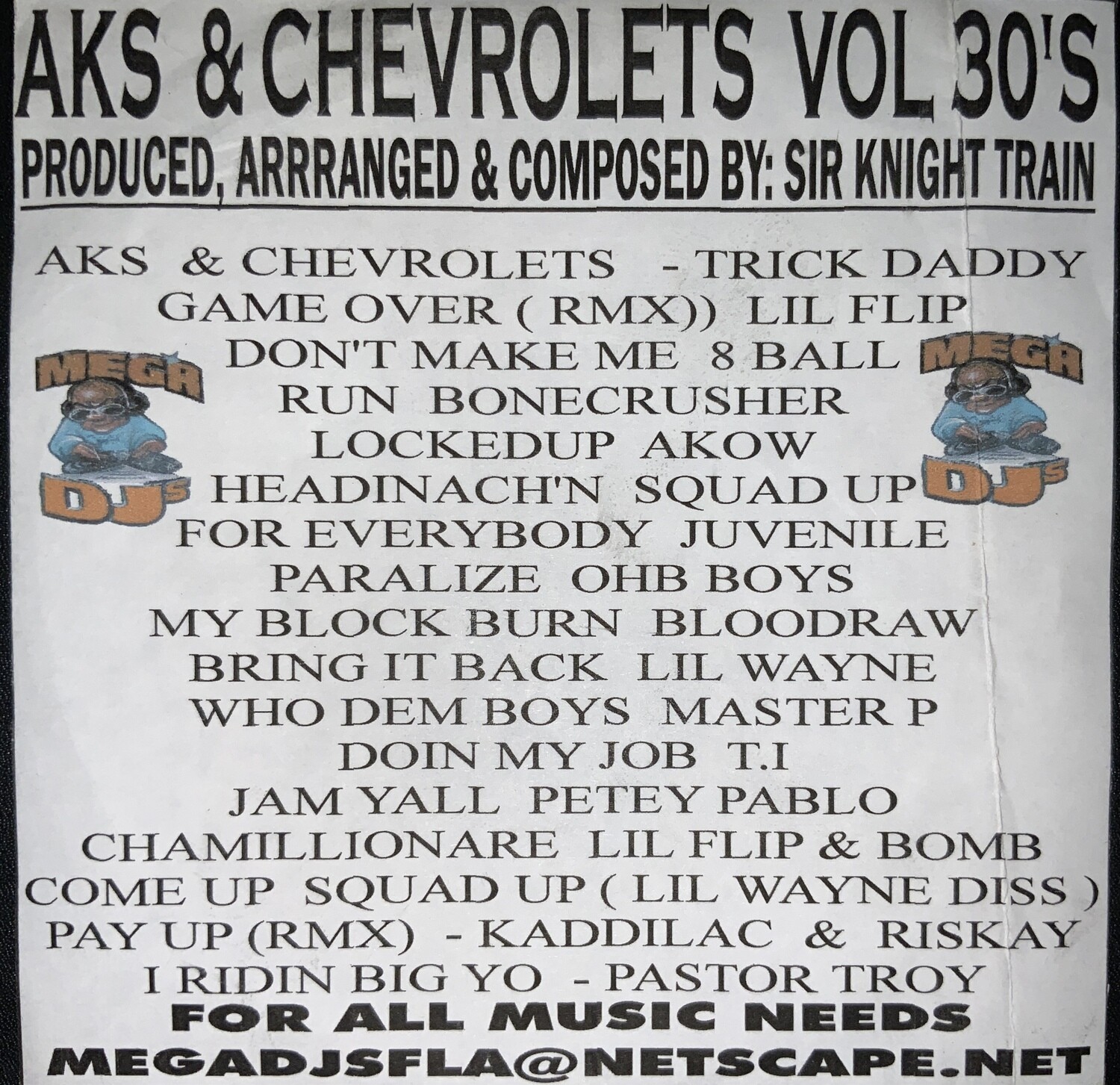 AKS &amp; CHEVROLETS VOL 30S