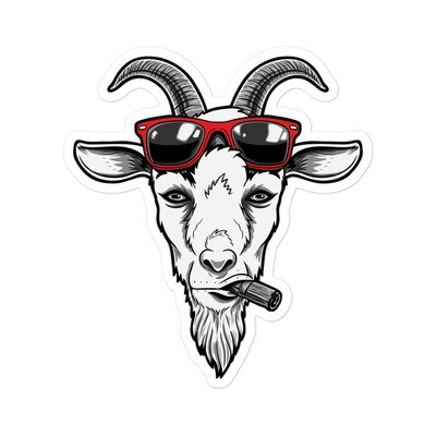 Large Sticker - "The Goat"