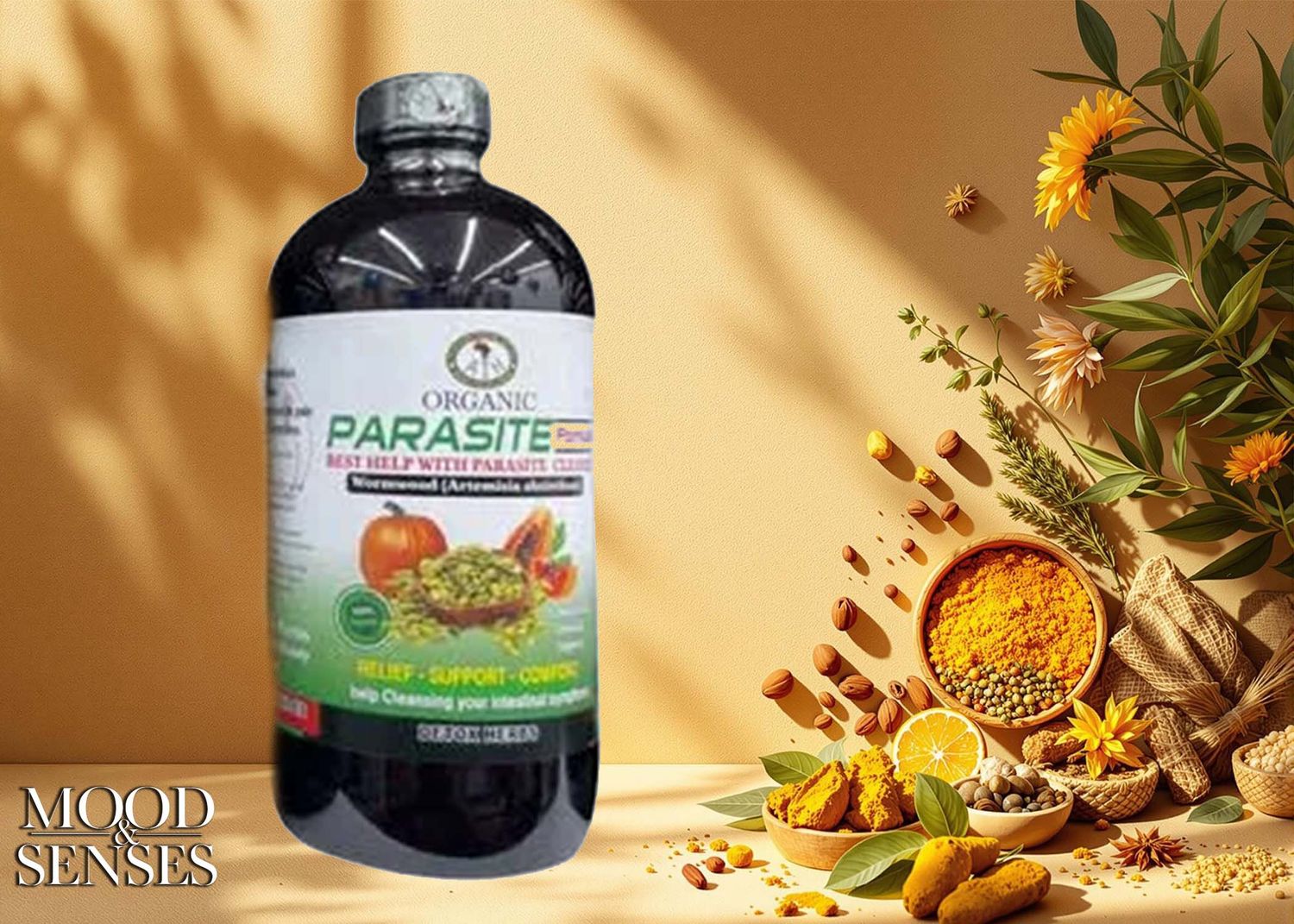 🌿 MOOD AND SENSES PARASITE CLEANSE FORMULA