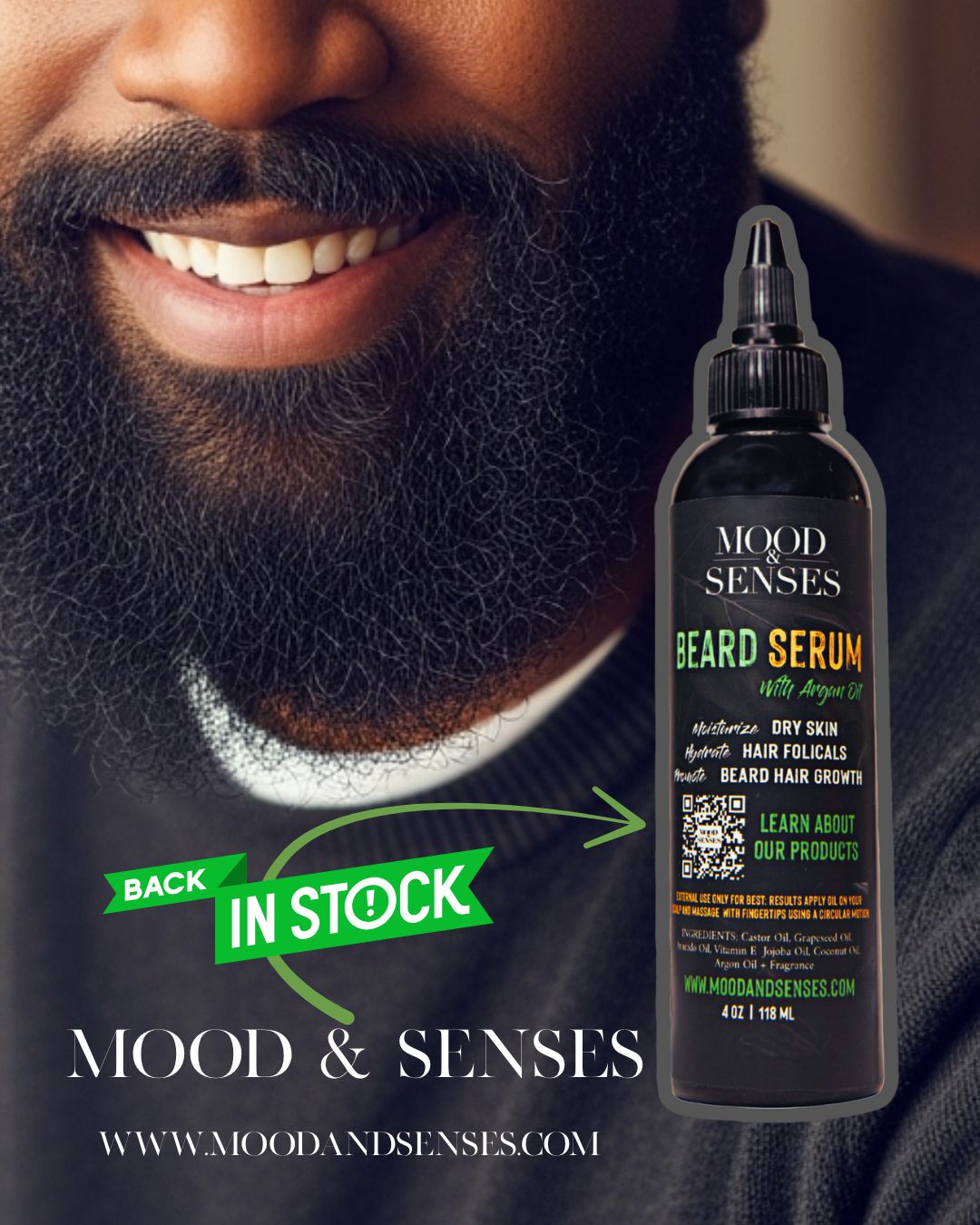 Premium Beard Serum Oil