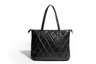 THE EXECUTIVE (Diamond Leather Tufted Tote)