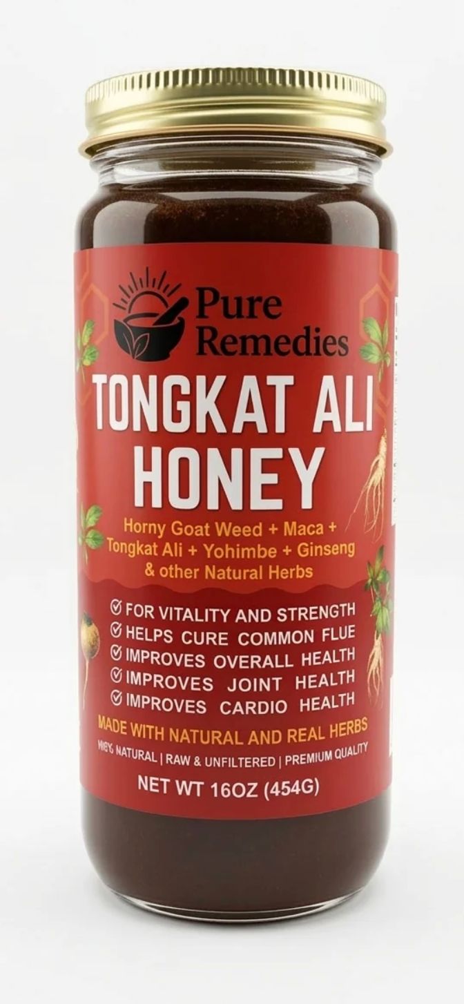 Tongkat Ali Honey (16 oz / 454 g) — Vitality + Strength Blend Tongkat Ali Honey (16 oz / 454 g) — Vitality + Strength Blend