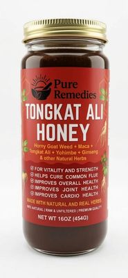 ​Tongkat Ali Honey (16 oz / 454 g) — Vitality + Strength Blend