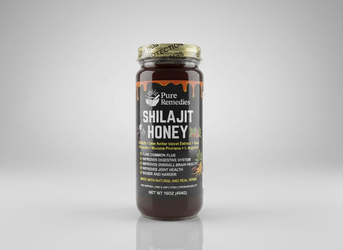Shilajit Honey (16 oz / 454 g) — Men’s Vitality + Performance Blend Shilajit Honey (16 oz / 454 g) — Men’s Vitality + Performance Blend