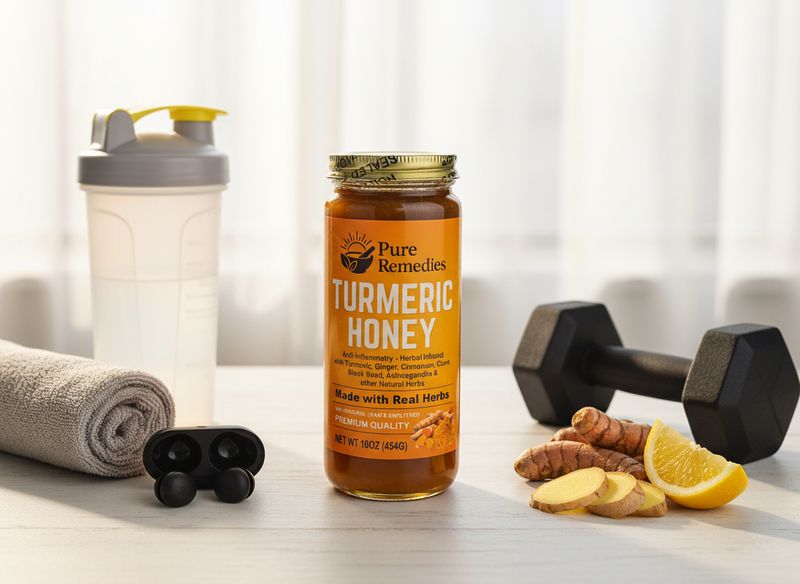 Turmeric Honey (16 oz / 454 g) — Immune + Respiratory Support Blend