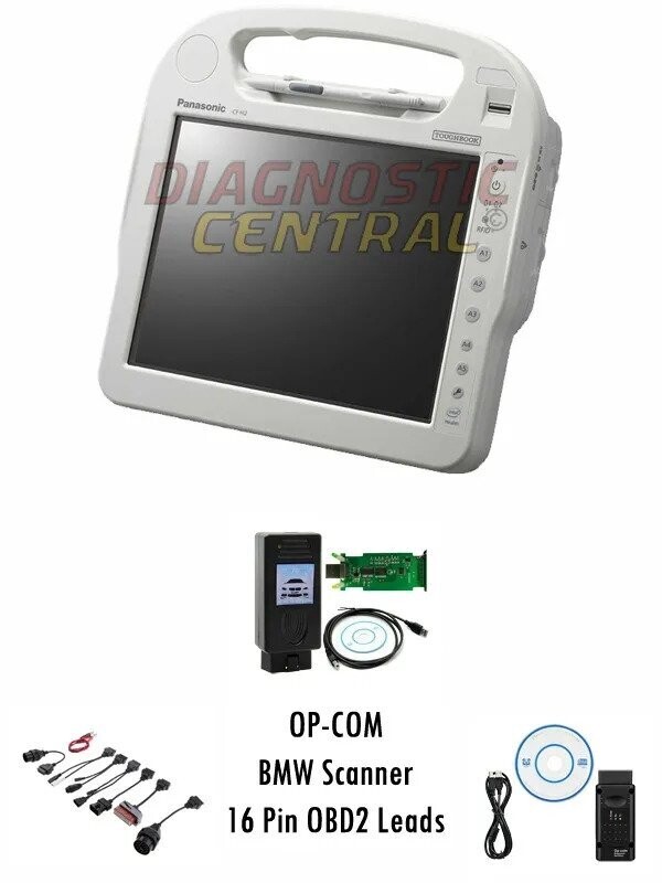 Panasonic CF-H2 Professional Auto Diagnostic Tablet Kit For Cars, HGV’s, Buses & Trailers